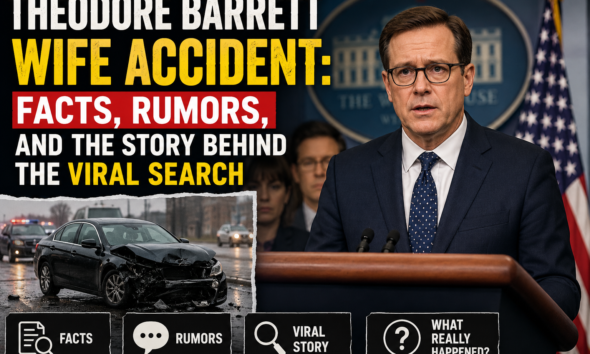 theodore barrett wife accident