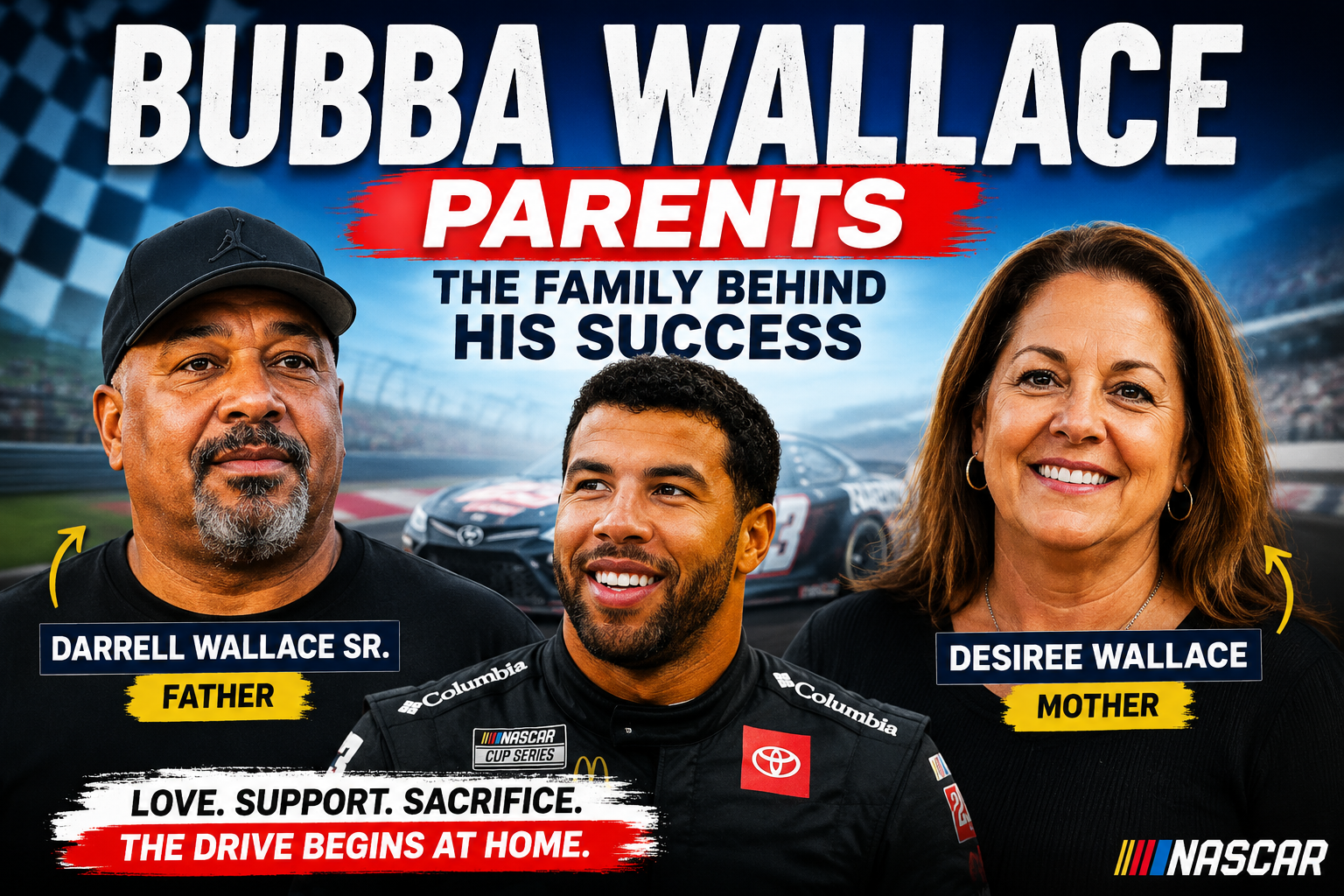 bubba wallace parents
