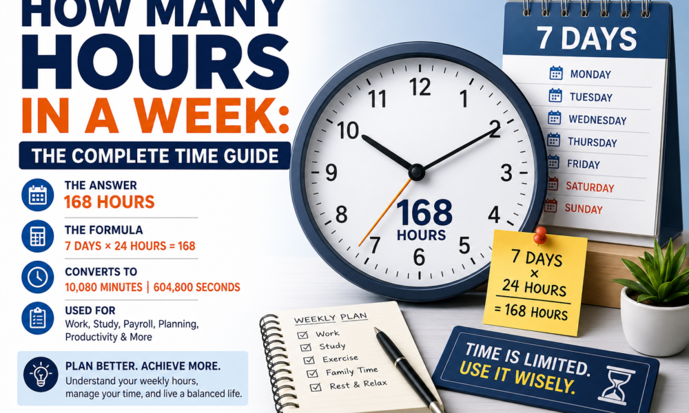 how many hours in a week