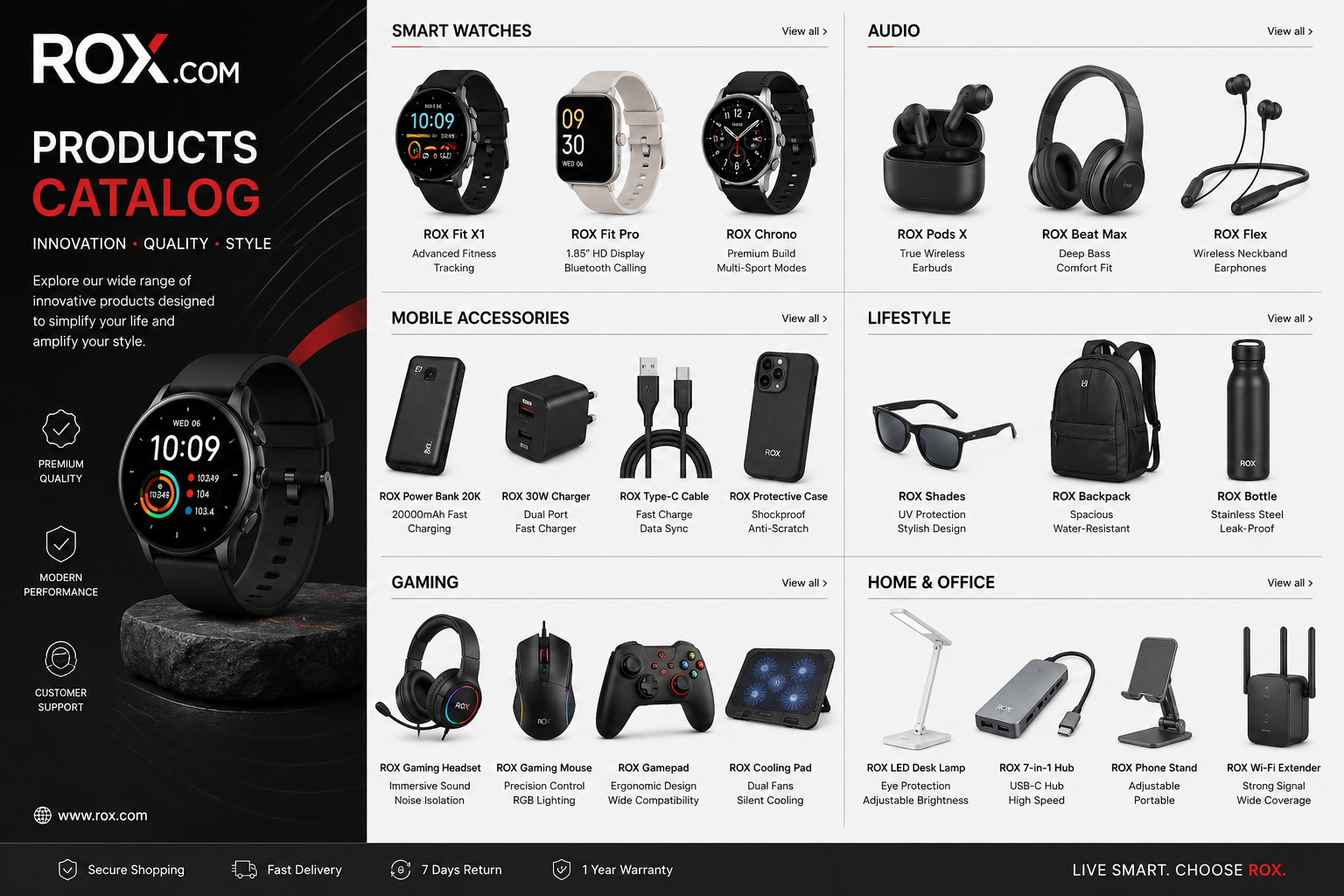 rox.com products catalog