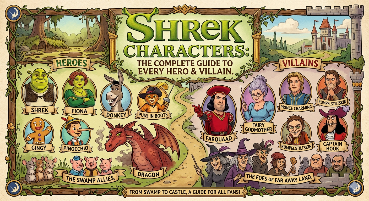 shrek characters