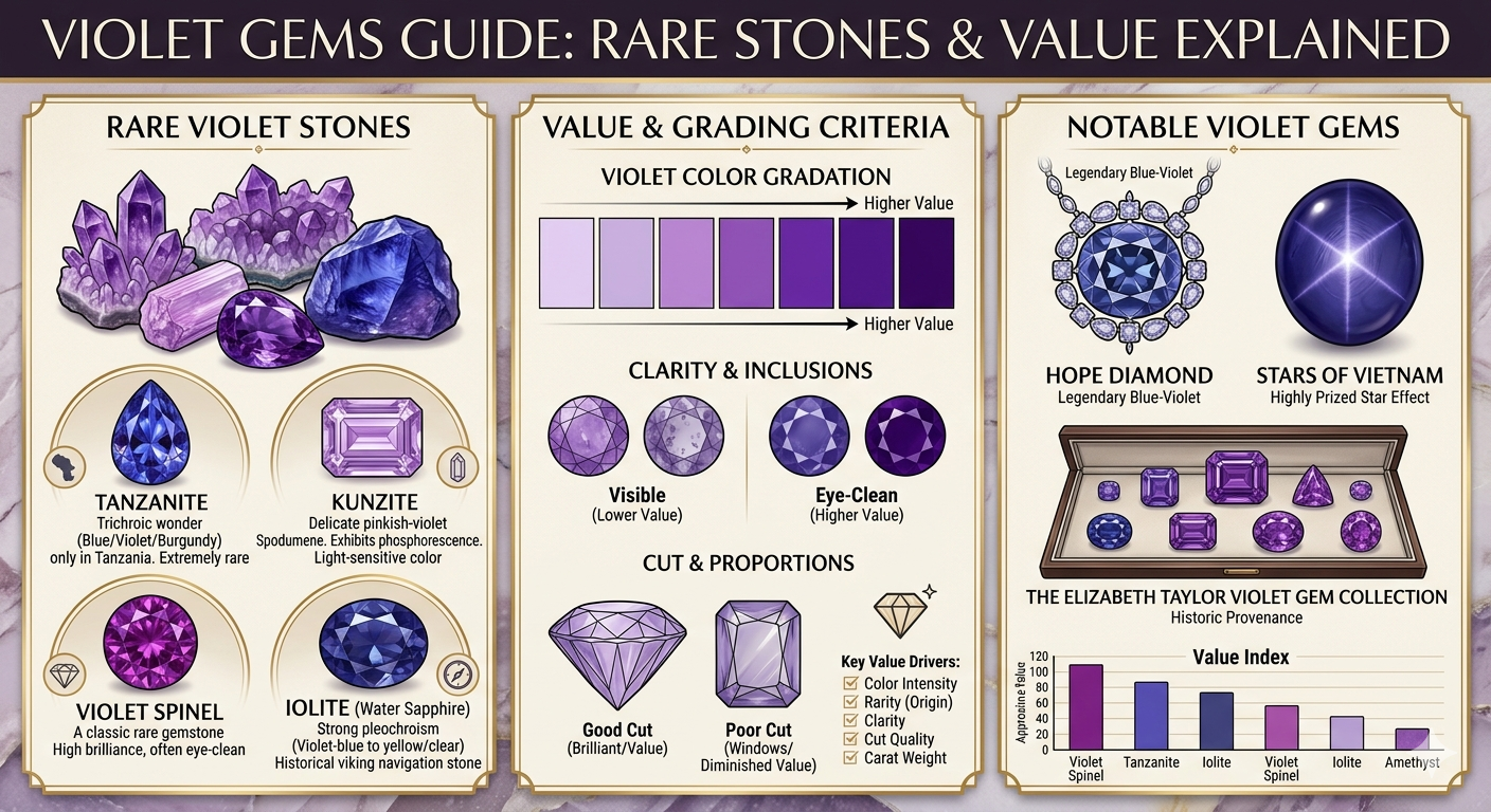 violet gems
