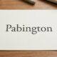 Pabington