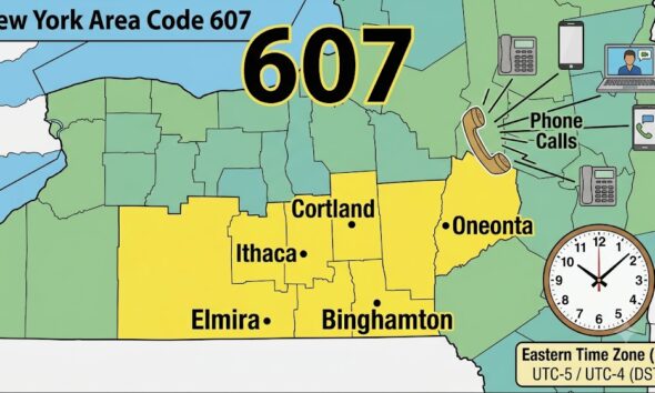 new york area code 607