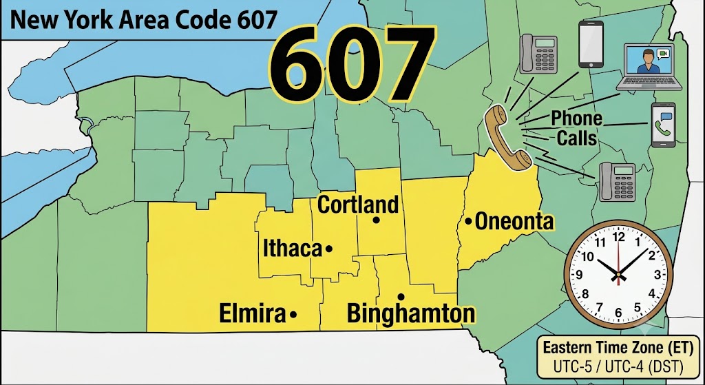 new york area code 607