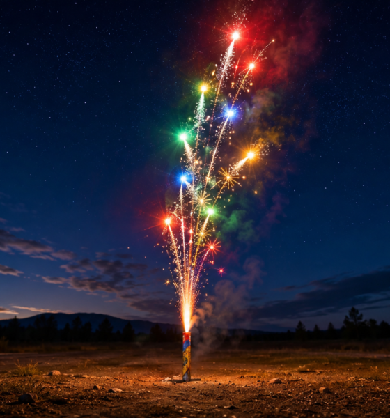roman candle firework
