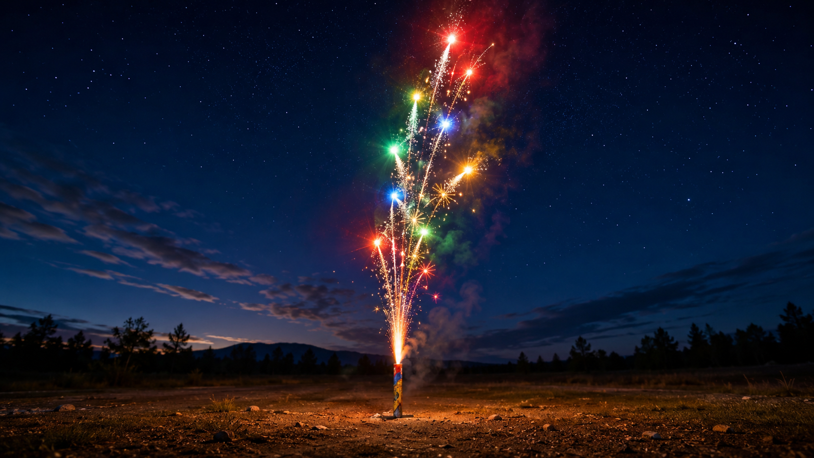 roman candle firework