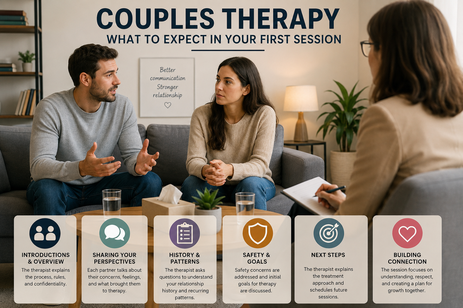 couples therapy what to expect first session​