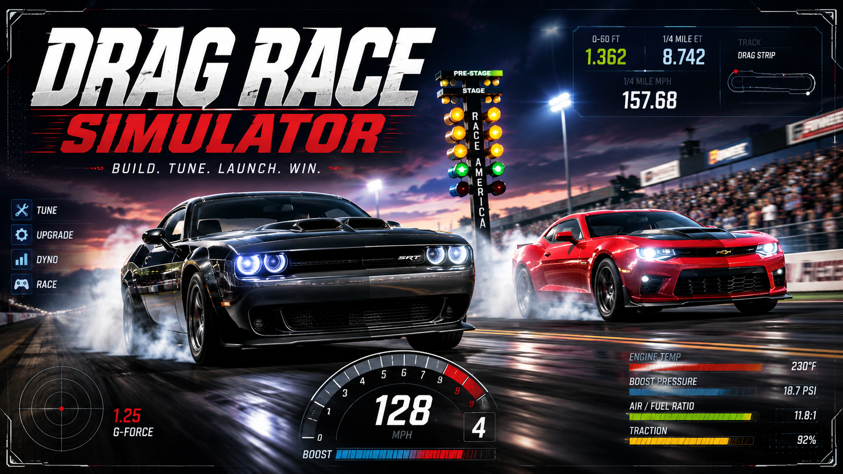 drag race simulator