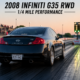 2008 infiniti g35 rwd 1 4 mile
