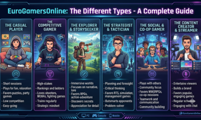 eurogamersonline the different types