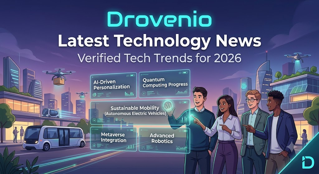 drovenio latest technology news