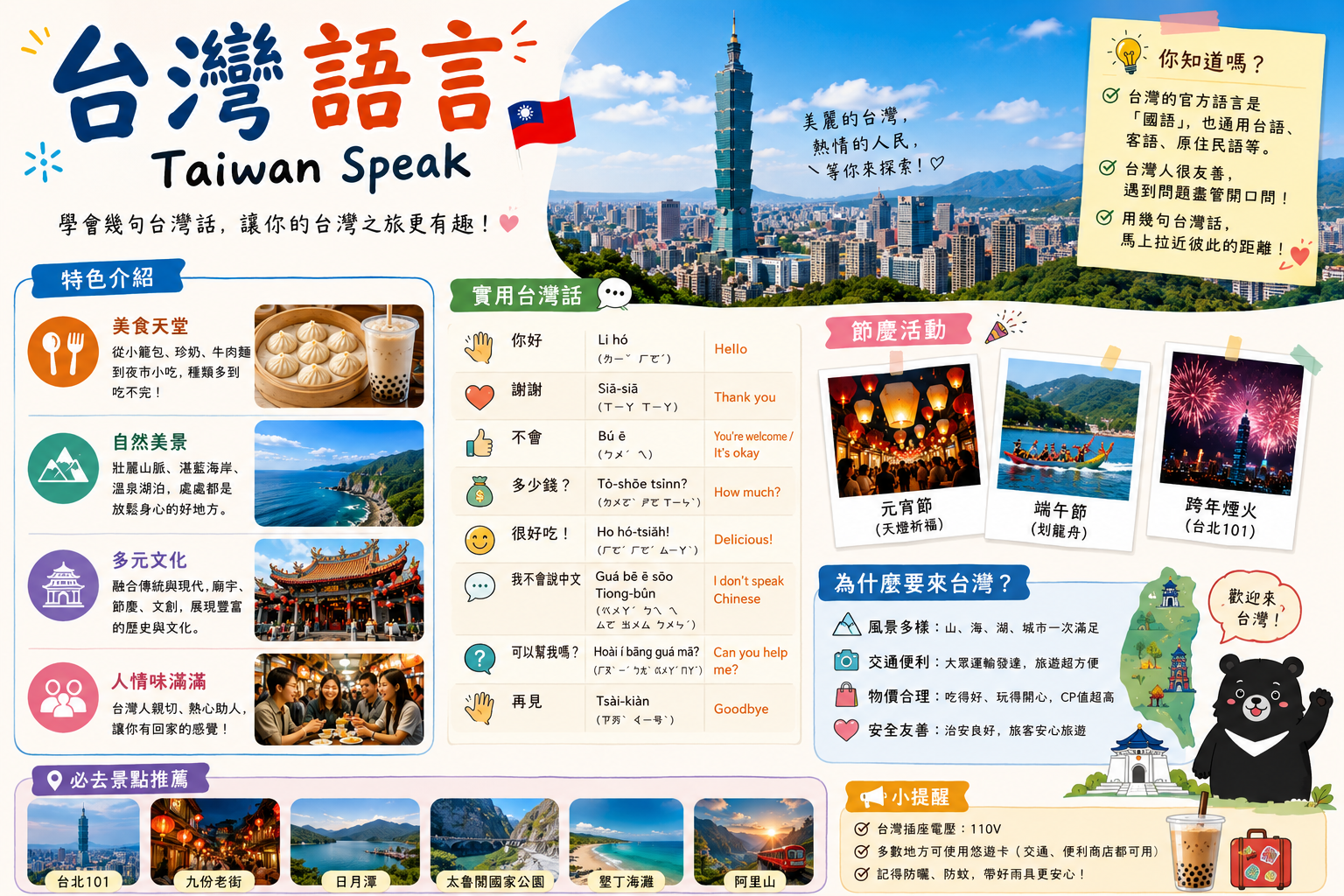 anguage taiwan speak