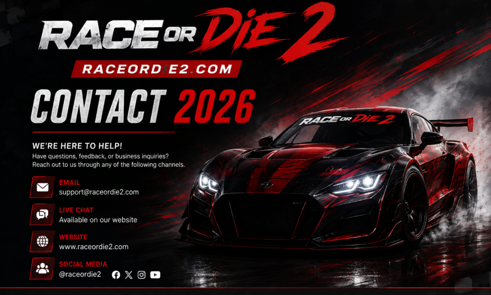 raceordie2 com contact 2026