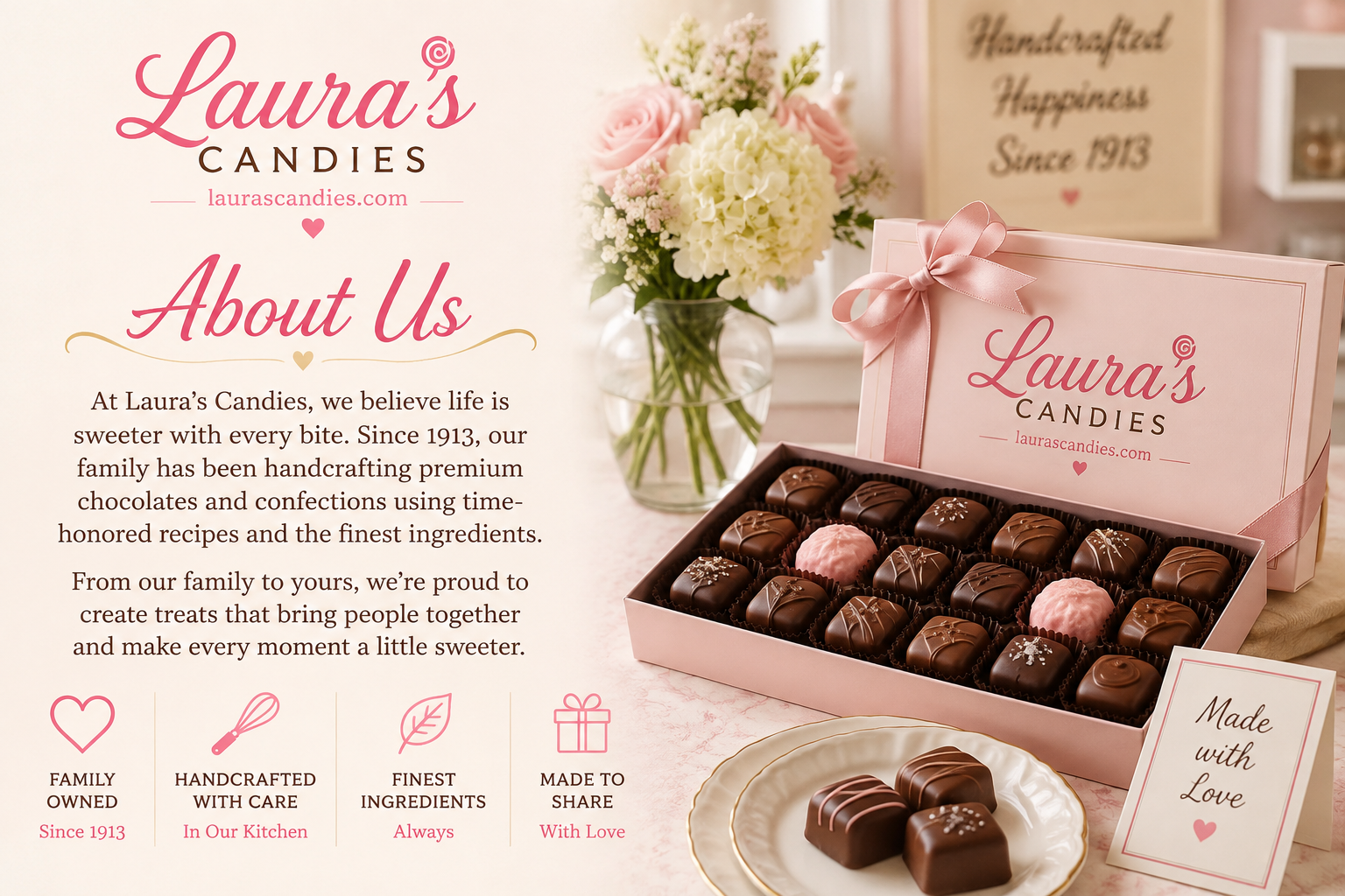 laurascandies com about us