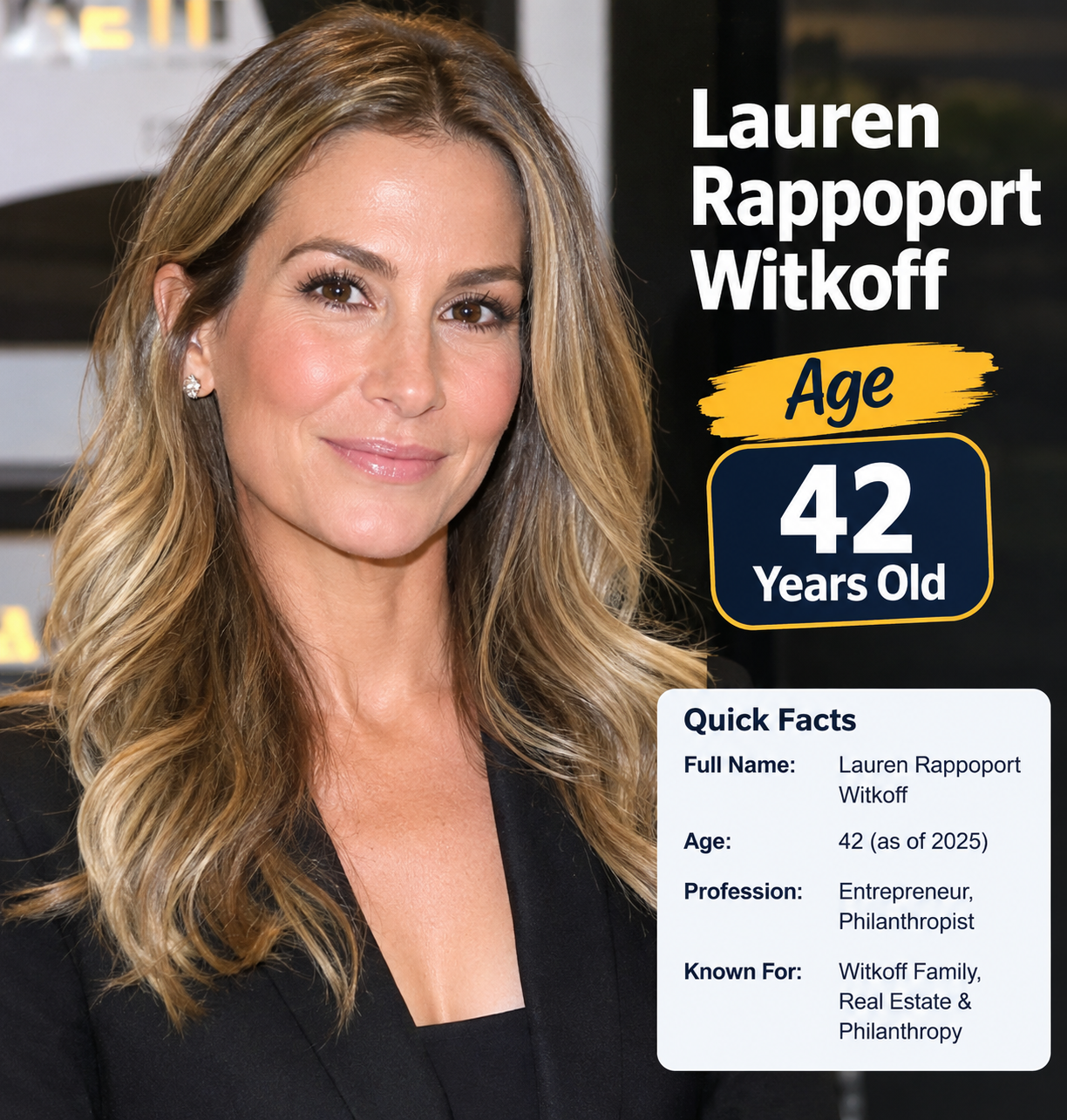 lauren rappoport witkoff age