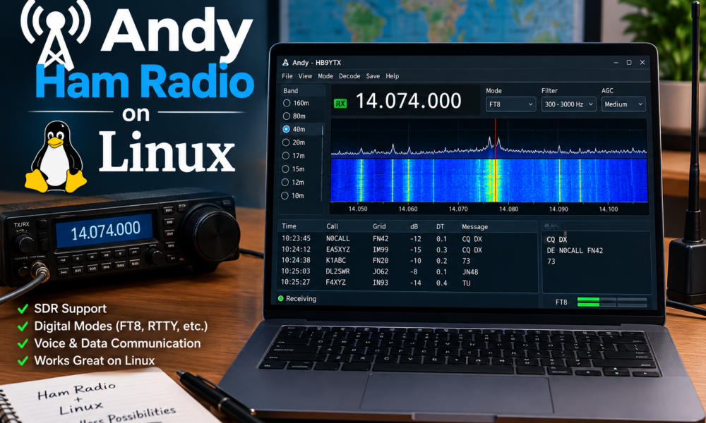 andy ham radio linux
