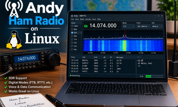 andy ham radio linux